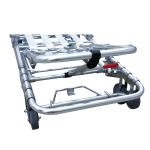 Folding Emergency Ambulance Transfer Chair Medical Stretcher Trolley