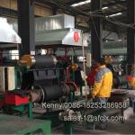 High Tenacity 75kw Reclaimed Rubber Machine Rubber Production Line