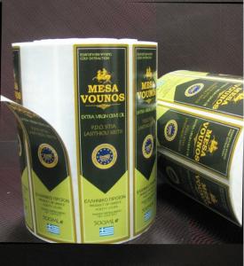 Quality Hot Stamping Custom Design Bottle Label Of Red Wine / Private Label Sticker wholesale