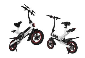Quality Collapsible Electric Powered Bicycles , City E Cycle Lightweight Foldable Bike wholesale