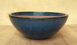 Indoor 52cmx20cm Blue Glazed Ceramic Garden Pots
