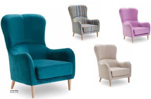Quality North Europe style fabric leisure living chair furniture wholesale