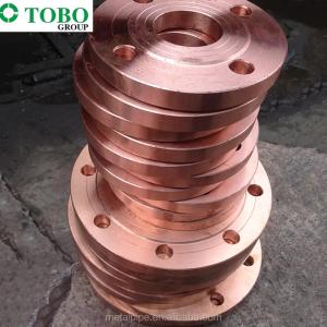 China Slip-On flange connector Copper and nickel flanges C70600 Size 10inch 150#-2500# Slip-On flange connector on sale