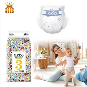 Quality 3D Leak Guard Big Size Elastic Waistband disposable baby diaper pant diaper wholesale
