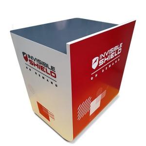 Quality Flame Retardant Wooden Retail Display Stands Nontoxic Rotatable Lockable wholesale