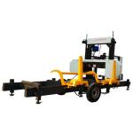 1300mm Diameter Horizontal Band Sawmill Electromotor Diesel Engine Hydraulic