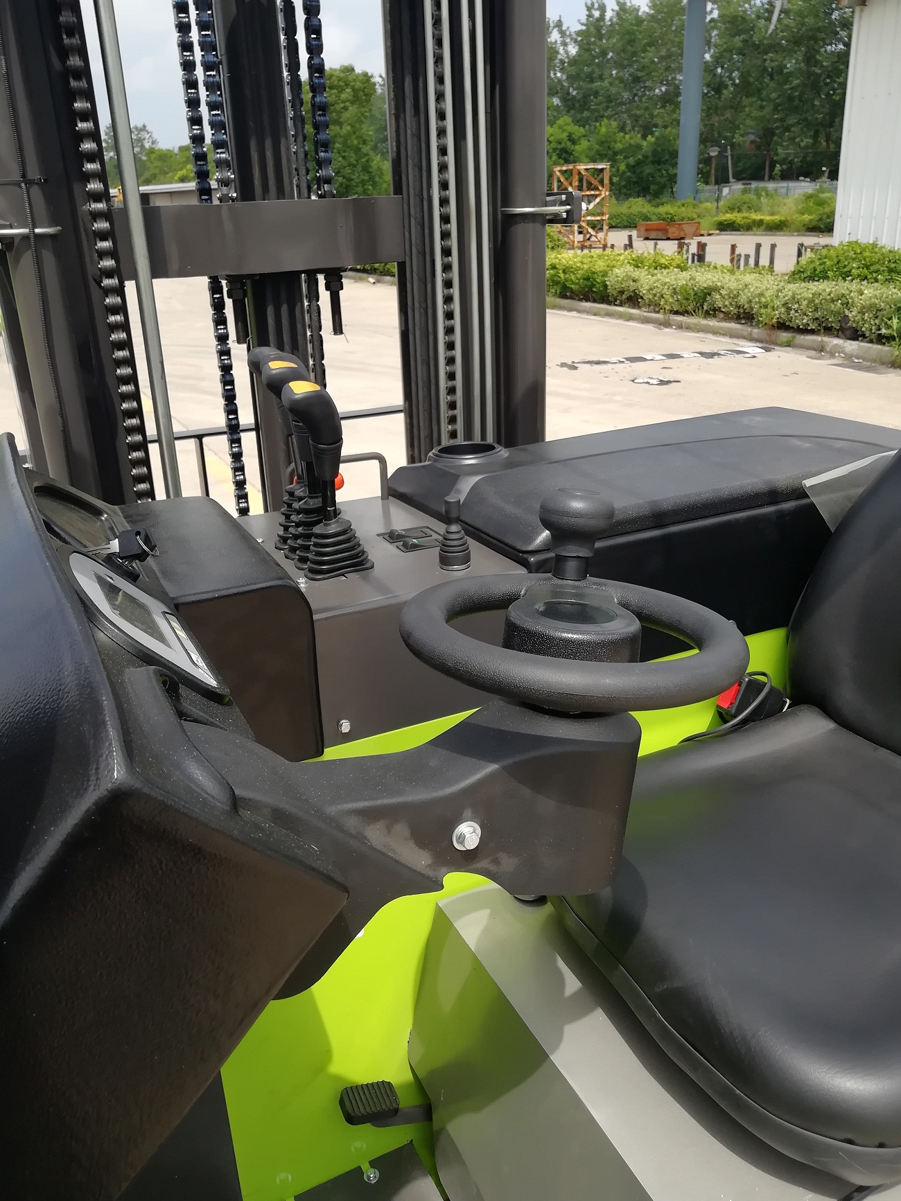 SNSC 2ton Capacity Max Lift Height 6m 8m 10m 12m Narrow Aisle Montacargas Double Reach Truck Forklift