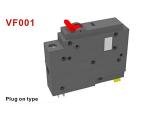 VF001 Miniature Circuit Breaker(MCBs) 120V 6A PLUG ON TYPE IEC/EN 60898-1