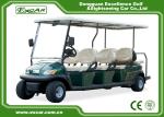 24KM/H 48V Electric Golf Carts , Steel Chassis 8 Seater Golf Cart