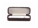 PU Imitation Leather Watch Gift Box , Brown Watch Storage Box Metal Lock Closure