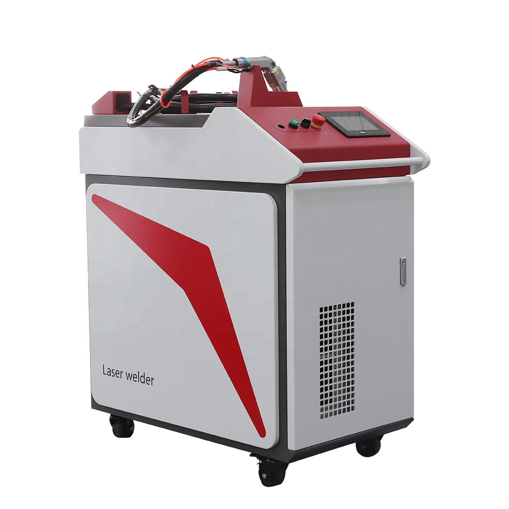 1500W Handheld Welding Machine for Welding Stainless Steel and Steel Plate Water-cooled Engraving Area 100mm*100mm