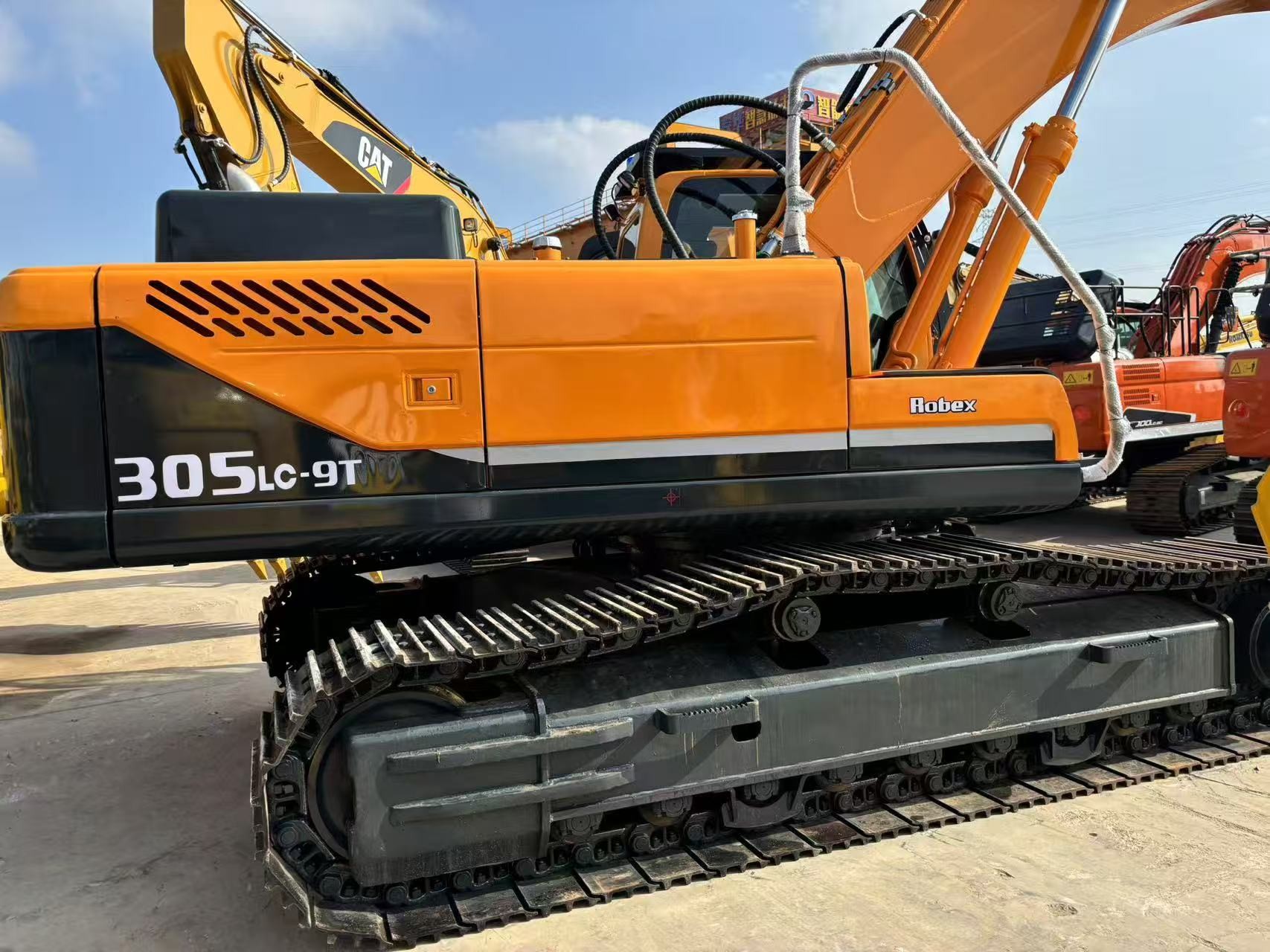 Original Brand Hyundai 30 Tons Used Hydraulic Crawler Excavators With 169 Power