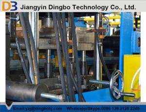 Quality 22kw Motor Truck Beam Purlin Roll Forming Machine With Gearbox Driven wholesale