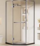 SUS201/304 Stainless Steel Frameless Shower Door Hinges Customizable