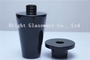 Quality solid black china perfume bottle supply wholesale