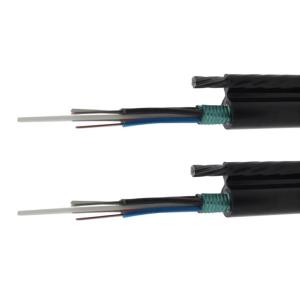 Quality Aerial Multicore China GYXTC8S 2-12 Core Single Mode Fiber Optic Cable wholesale
