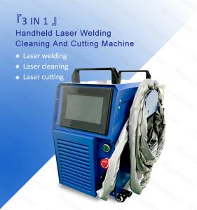 Quality Air Cooling 800W 1200W 1500W 2000W 3 In 1 Small Laser Welding Machine 35kg For Metal Cutting / Cleaning wholesale