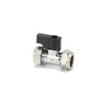 12mm -108mm Butterfly Double Gas Valve Manual Gas Valve wear resisting
