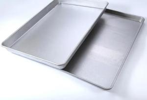 Quality Silver Lightweight Aluminium Tray Heat Resistant with FDA Approval wholesale