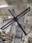 280RPM 0.5kw Heavy Duty Industrial Wall Mounted Fans For Automotive