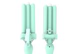 Home Use Mini 3 Barrels Wave Hair Curler 110v-240v 50HZ/60HZ