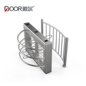 Quality Half Height Security Solution Supermarket Entrance Waist Height Turnstile Gates wholesale