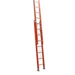 Lightweight 16 Tread Fiberglass Step Ladder OEM Accepted Corrosion Resistance
