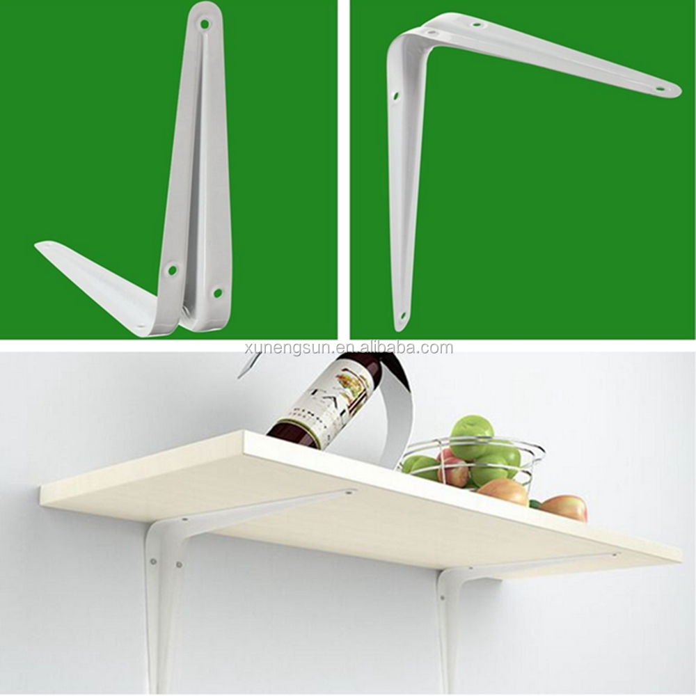 Silver Brushing Support Mount for LONDON SHELF BRACKETS Under Shelf Bracketing System