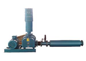 Quality Cast Iron Tri-Lobe Roots Blower , Heavy Duty Construction High Pressure Roots Blower DN350 3900 m3/Hr wholesale