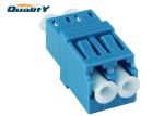 Duplex Ceramic Sleeve Optic Fiber Adapter High-Low type For FTTH / Passive