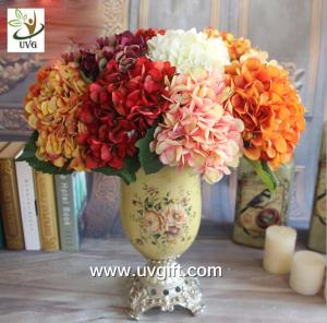 Quality UVG FHY25 fabric artificial hortensia wholesale silk flower hydrangea for home decoration wholesale