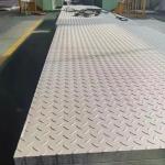 ASTM 316 Embossed Stainless Steel Sheets Anti Skidding 1400 * 6000mm Size 0.65mm