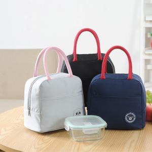 Quality Adult Aluminium Foil 600D Polyester Insulated Lunch Cooler Bags wholesale