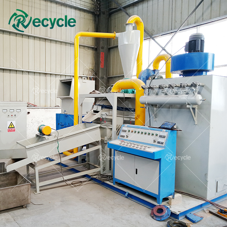 Scrap Copper Wire Recycling Machine Cable Granulator for Sustainable Solid Waste Recycle