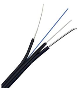 Quality G657A FTTH Messenger Fiber Optic Cable With LSZH Jacket wholesale