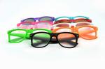 OEM / ODM Colored Frame Diffraction 3D Fireworks Glasses For Travel Site