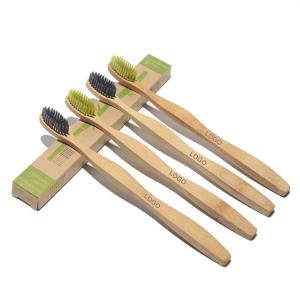 Quality Travel Ultra Soft Bristles Bamboo Charcoal Toothbrush Eco Friendly Reusable ODM wholesale