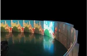 Quality ROHS CCC Flexible Led Display Screen Module 1920Hz 320*160mm wholesale