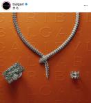 Nano Crystal Green Eye Snake 925 Sterling Silver Neckalce Personalized