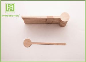Quality Healthy Coffee Mixer Stick , Individually Paper Sleeve Wooden Drink Stirrers wholesale