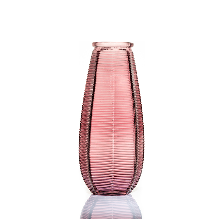 Wholesale Colorful Glass Flower Vase for Home Decoration