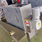 Sludge Thickening Equipment Sludge Screw Press For Industry Wastewater Treatment