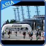Orange Color Beach Competition Finish Line Arch Inflatable
