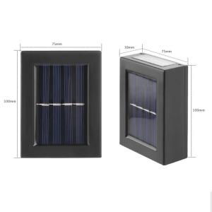 Quality 5W Outdoor Solar LED Wall Lights With Auto Sensor Built In Batteries 10x7.5x3cm wholesale