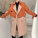 New Fashion Black Men Custom Bomber Trench Coat