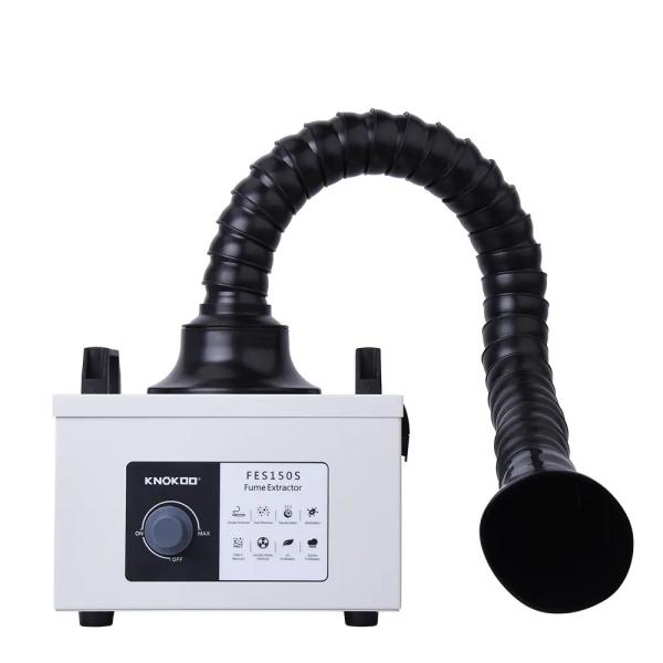 FES150S Laser Smoke Purifier 100W Portable Smoke Evacuator For Laser Welding /