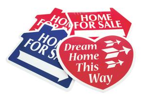 Quality Advertising Yard Sign 18x24 PP Corrugated Board wholesale