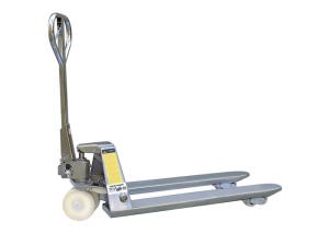 Quality Stainless Steel Hand Pallet Truck 2500kg Comfortable Handle For Warehouse wholesale