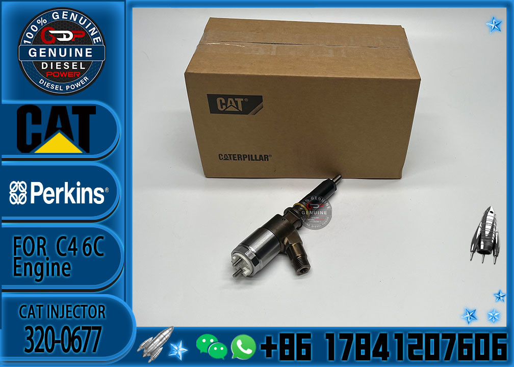 For Caterpillar Excavator CAT C4.2 C4.4 C6.6 C6.4 Engine Fuel Injector 320-0690 320-0677 321-3600 320-0680 326-4756 326-