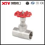 Outside Screw Stem Xtv Stainless Steel Internal Thread Stop Valve for Water Pipe